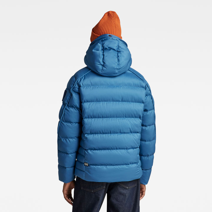G-Whistler Padded Hooded Jacket | Medium blue | G-STAR® US