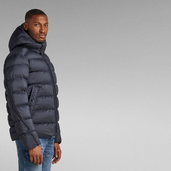 G star whistler hooded quilted jacket online