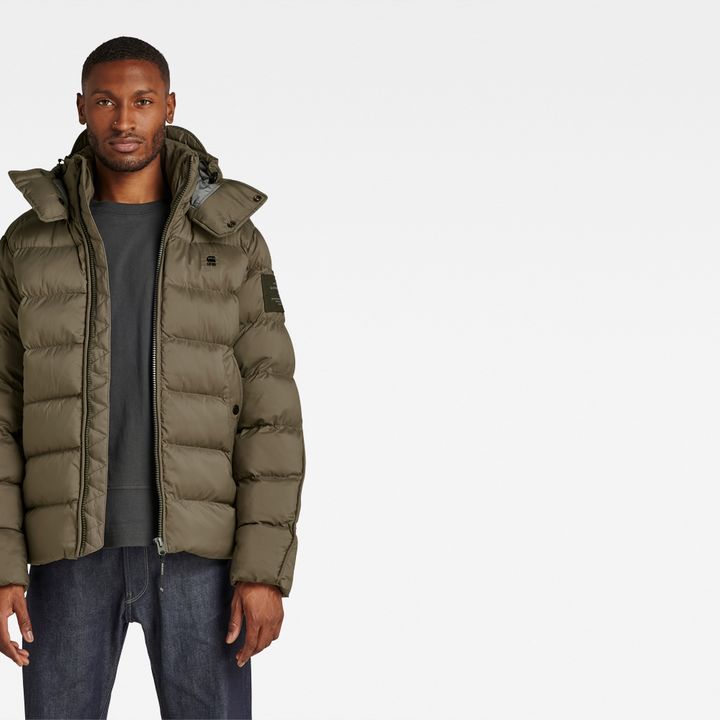 G star whistler hooded quilted deals