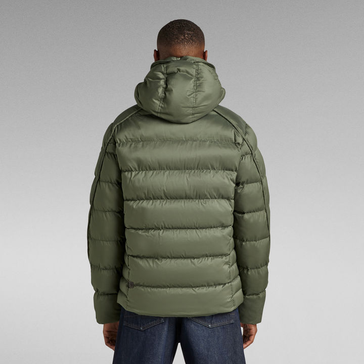 G Whistler Padded Hooded Jacket Green G STAR CA