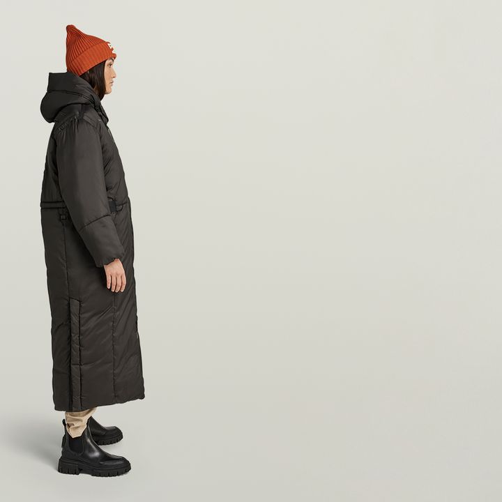 G Whistler Padded Extra Long Parka Black G STAR CA