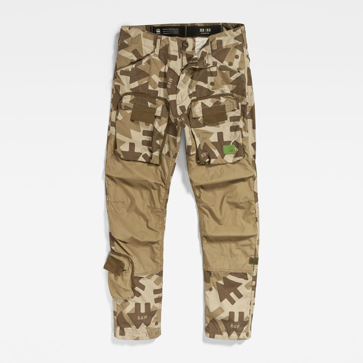 3D Regular Tapered Cargo Pants