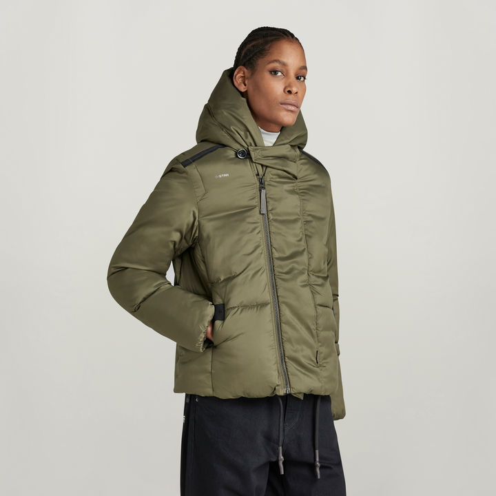 G Whistler Short Padded Jacket Green G STAR CA