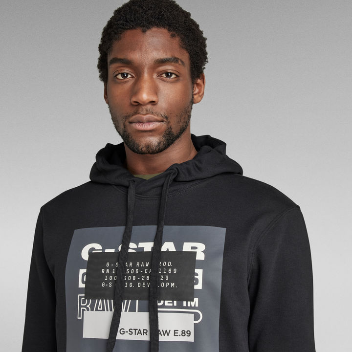Originals Hooded Sweater Black G STAR HK