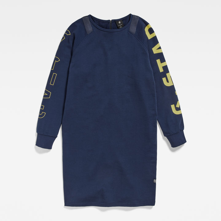Sleeve Print Tweater | Dark blue | G-STAR® US