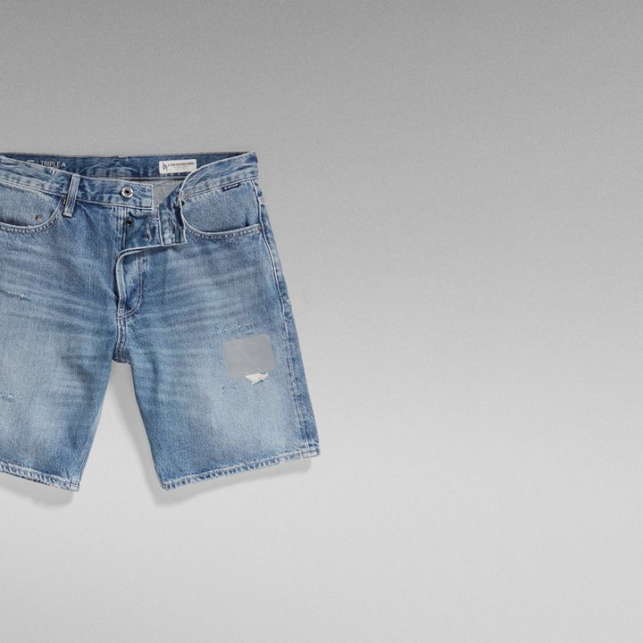 Triple A Denim Shorts Light blue G STAR AU