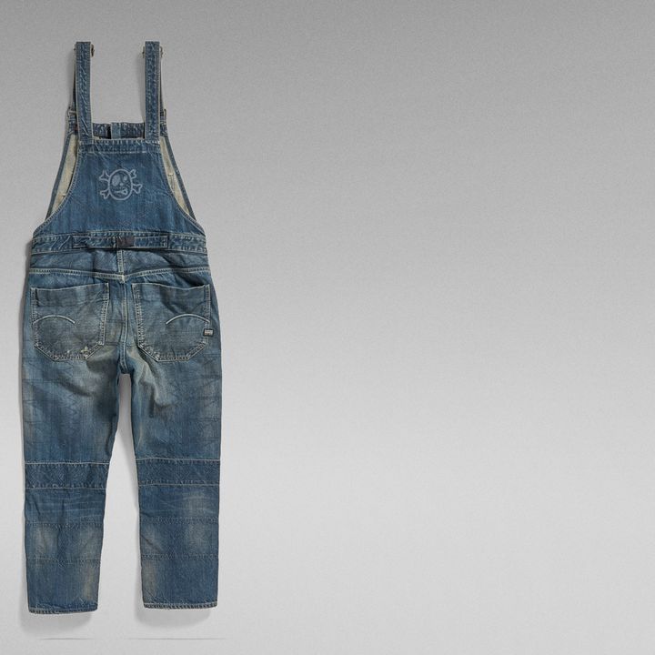 Henk Schiffmacher Denim Dungaree | Medium blue | G-STAR® NL