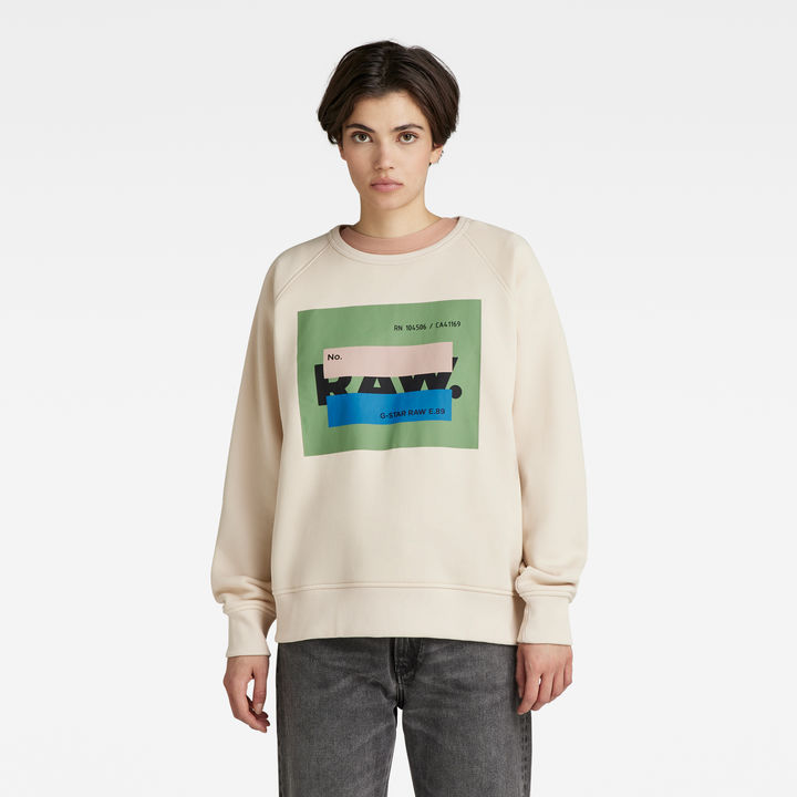 Raw sweatshirt outlet