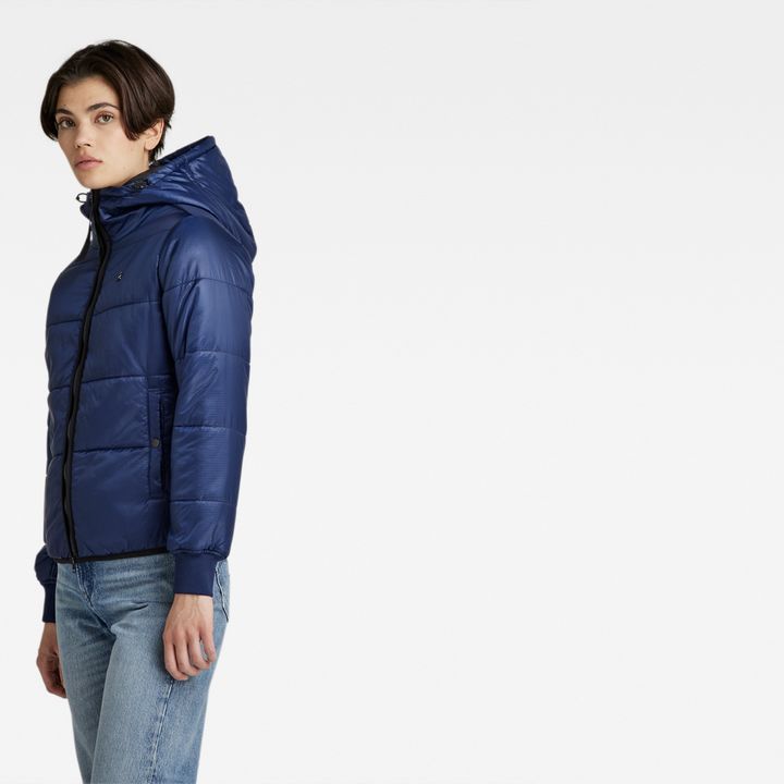 Short Padded Jacket | Dark blue | G-STAR® TW
