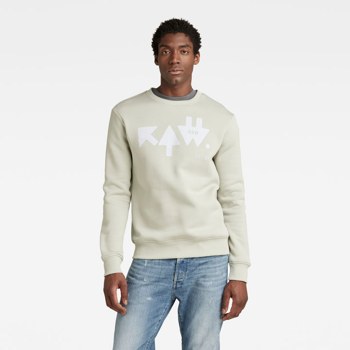 RAW Arrow Sweater Grey G STAR IE