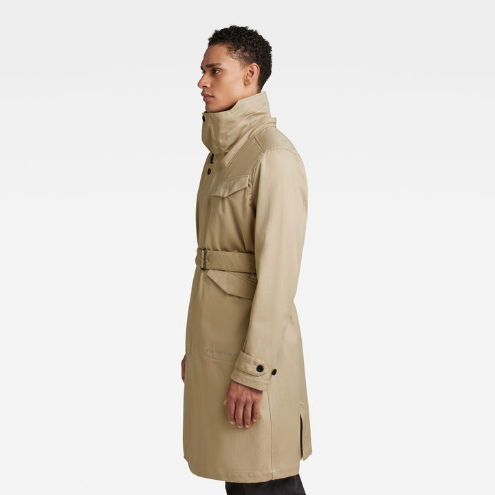 Belted Trench | Beige | G-STAR® US
