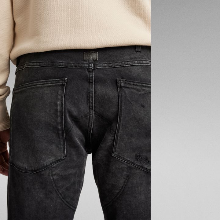5620 3D Zip Knee Skinny Jeans | Grey | G-STAR® US