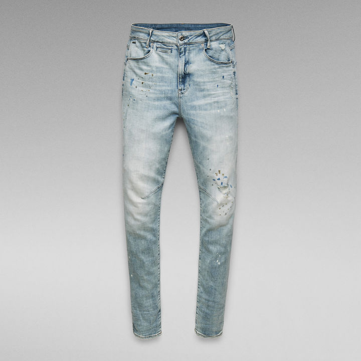 D-Staq Mid Boyfriend Slim Jeans | Hellblau | G-STAR® DE