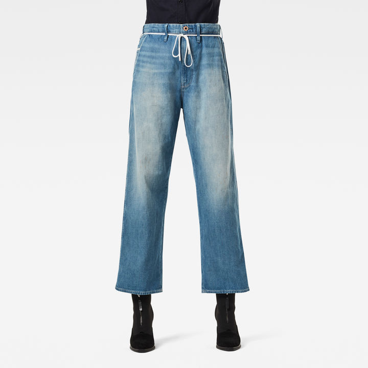 Lintell High Dad Jeans Midden blauw G STAR NL