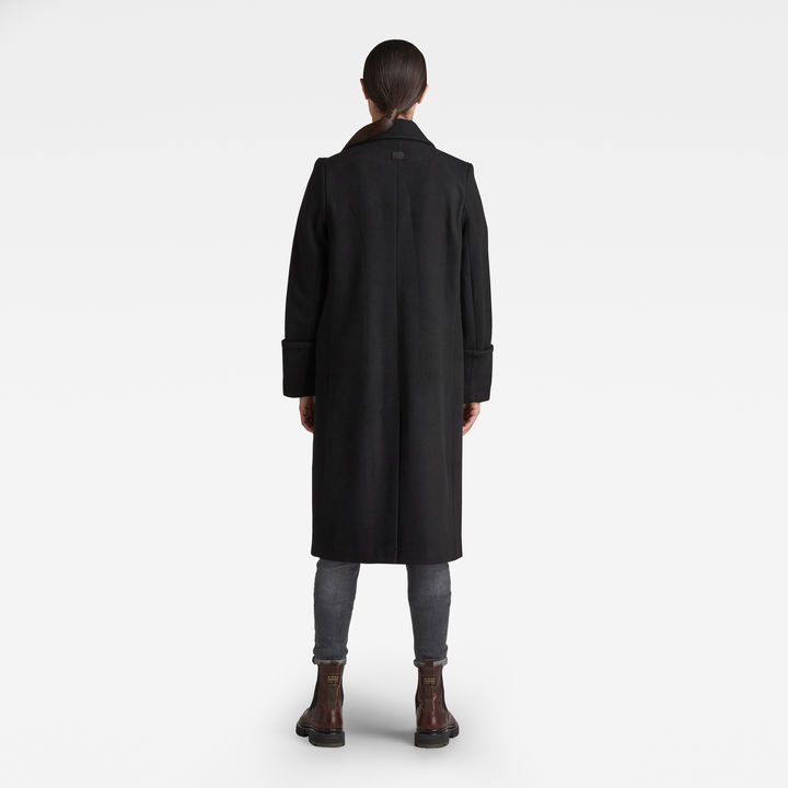 Long Wool Coat Black G STAR SG