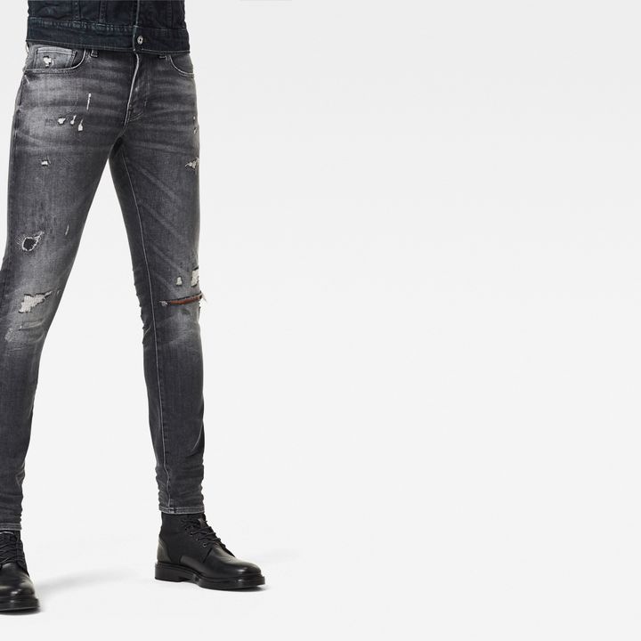 G star black ripped jeans sale