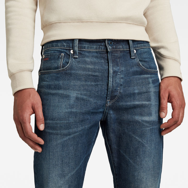 3301 Slim Selvedge Jeans Dark blue G STAR GB