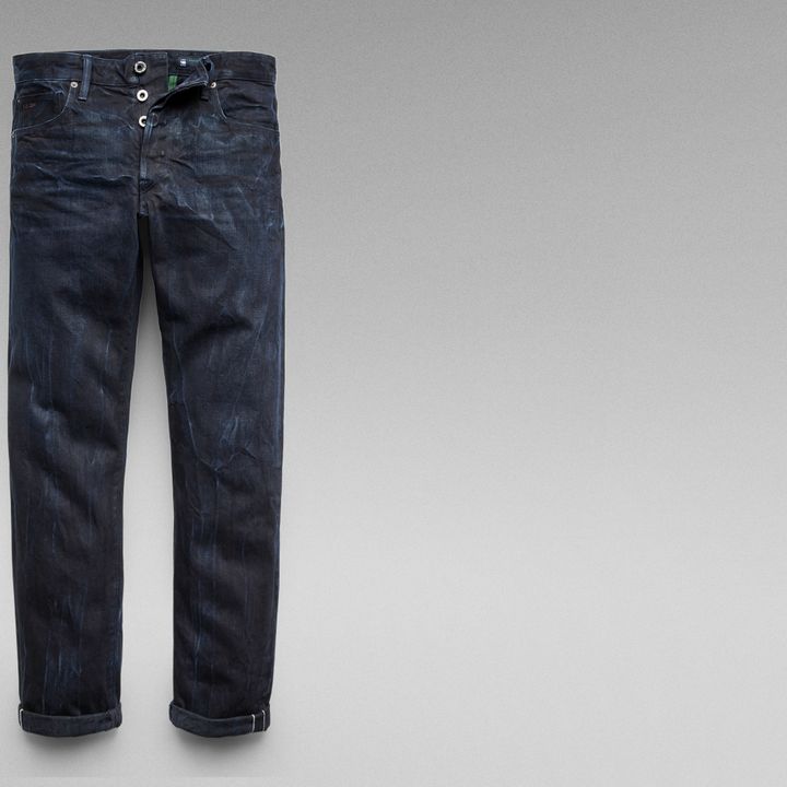 3301 Slim Selvedge Jeans | Dark blue | G-STAR® US