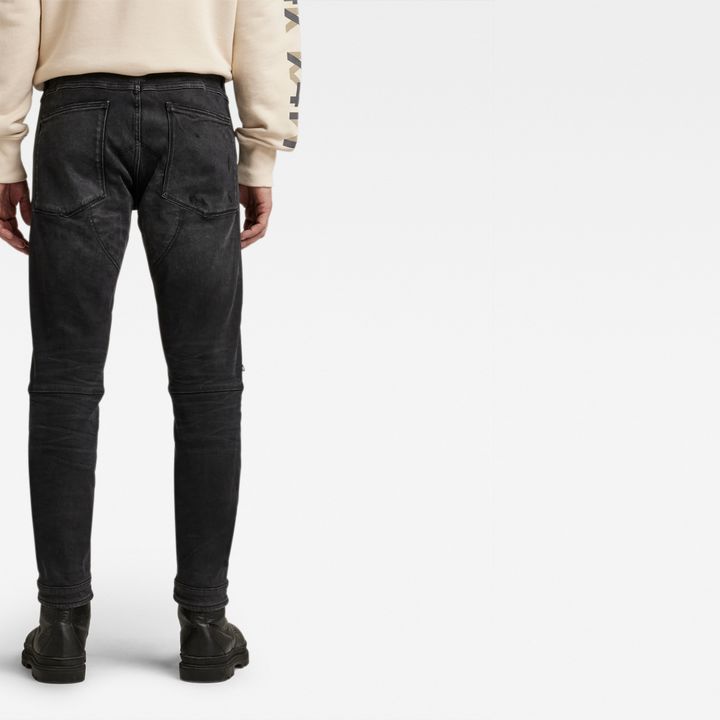 5620 3D Zip Knee Skinny Jeans | Grey | G-STAR® US