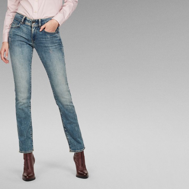 Midge Mid Straight Jeans Medium blue G STAR ZA
