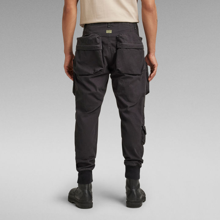 Relaxed Tapered Cargo Pants Black G STAR CA