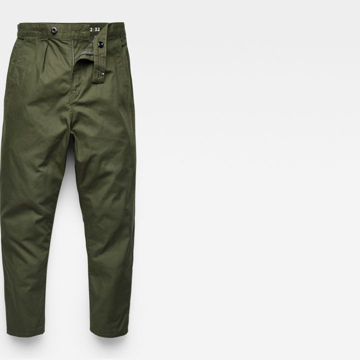 HEUGN 2 PLEATED CHINO TROUSER 006