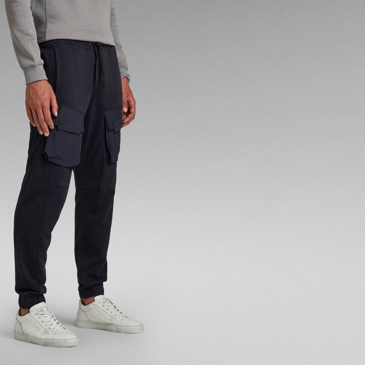 Mixed Woven Cargo Sweatpants Dark blue G STAR CA