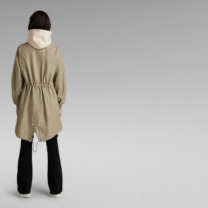 H&m fishtail parka deals