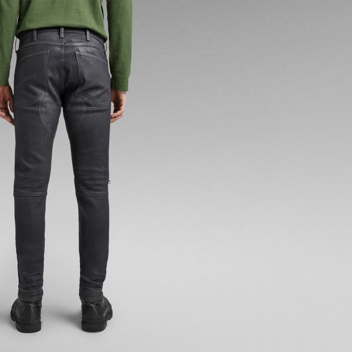 5620 3D Zip Knee Skinny Jeans | Grey | G-STAR® US