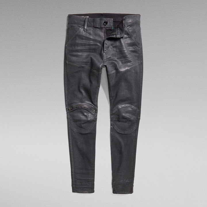 5620 3D Zip Knee Skinny Jeans | Grey | G-STAR® US