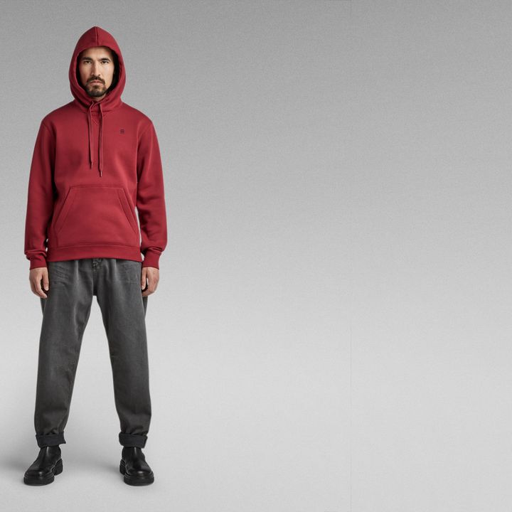 G star hoodie red deals
