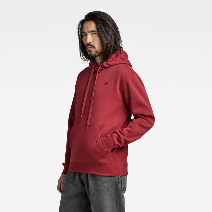 G star red hoodie hotsell