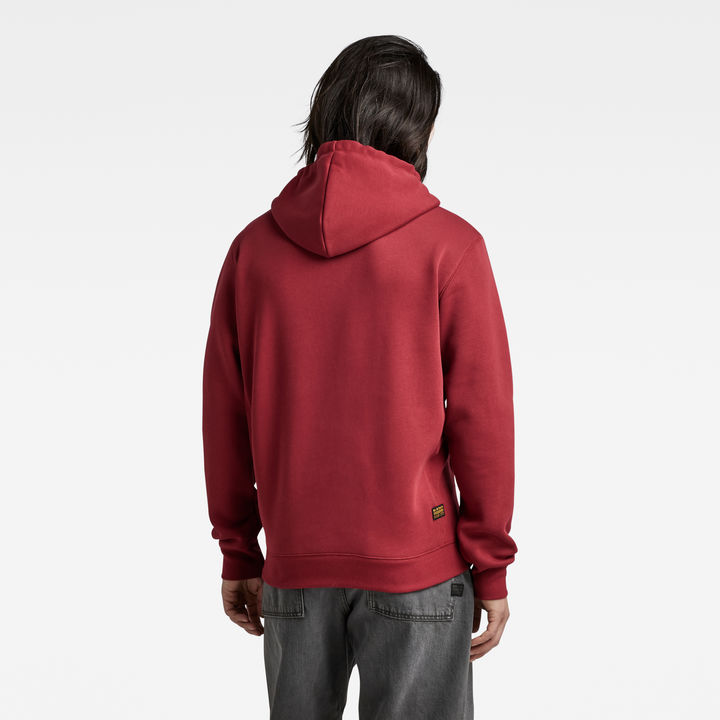 Premium Core Hoodie Red G STAR US