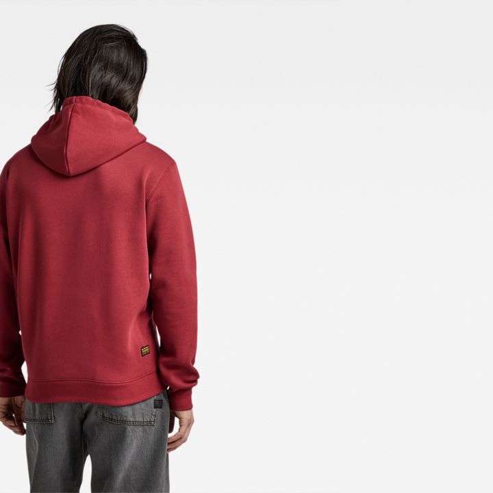G star hoodie red top