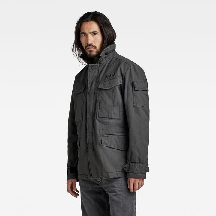 Padded Field Jacket Grey G STAR CA