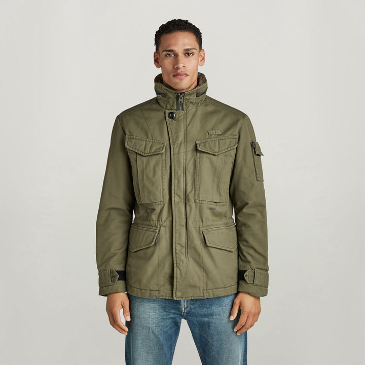 Padded Field Jacket Green G STAR AU
