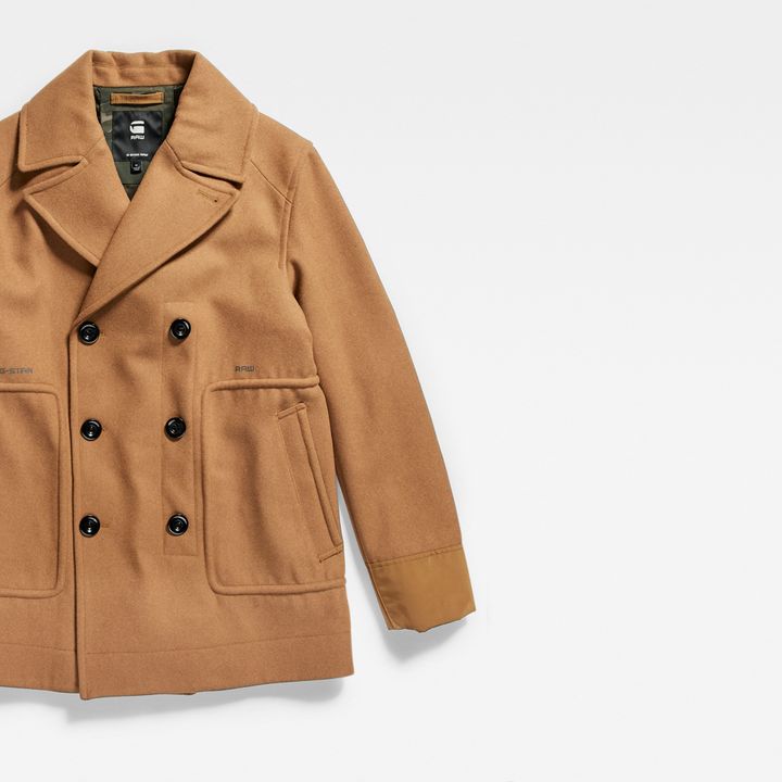 G star peacoat mens discount