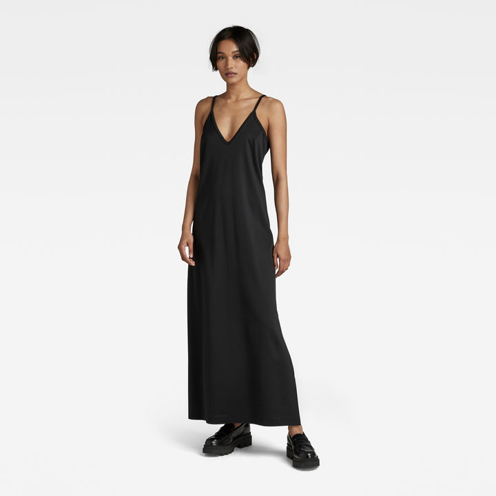 Slip Dress Loose Black G STAR TW