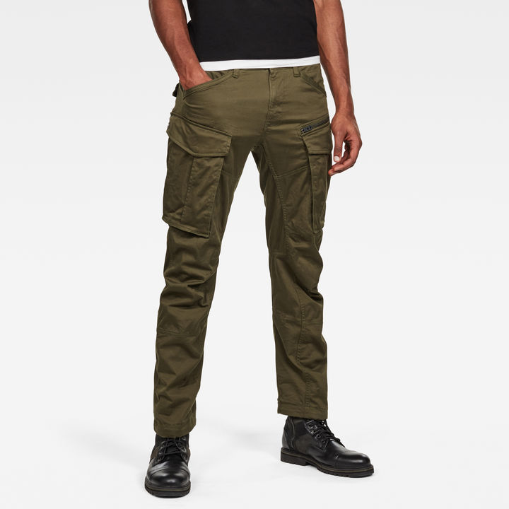 G star raw rovic tapered trousers green store