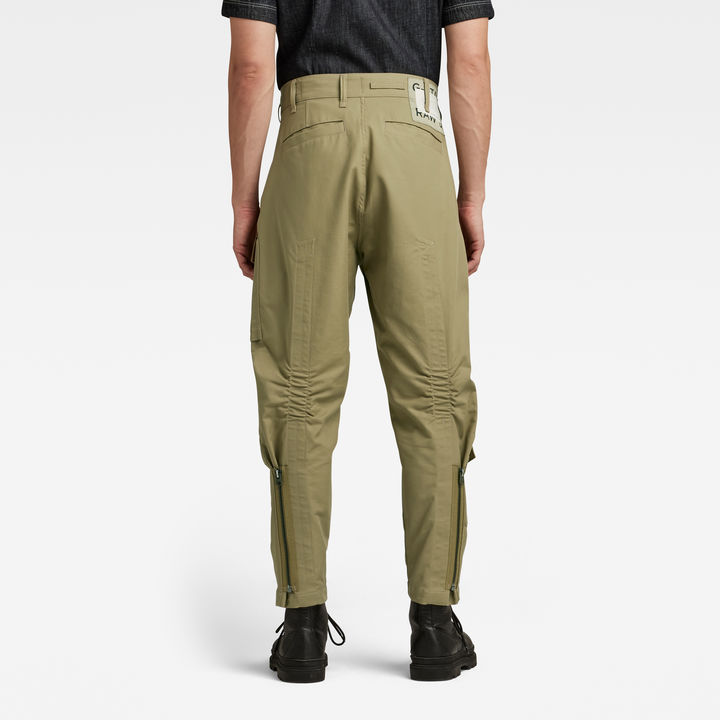Zippy Cargo Relaxed Tapered Pants | Green | G-STAR® US