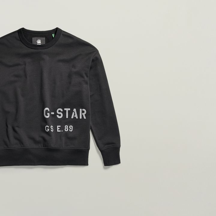 G star graphic oversized sweatshirt online