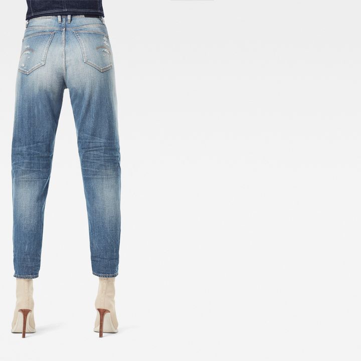 Janeh Ultra High Mom Ankle Jeans | Light blue | G-STAR® US