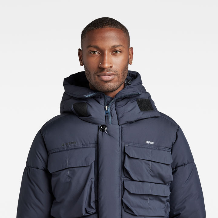 G star Field Puffer Jacket Blue L Man