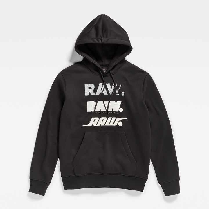 G star raw hoodie black hotsell