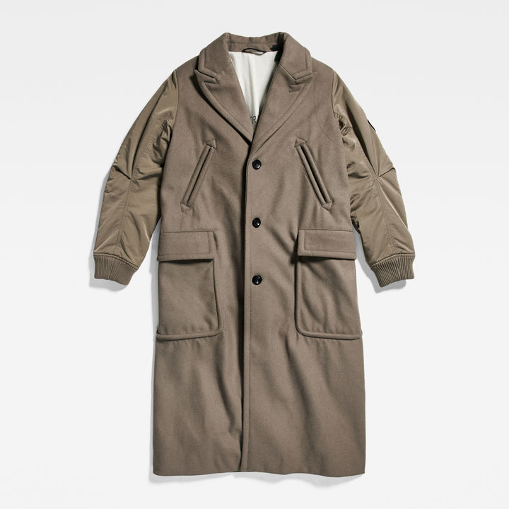 G star minor wool slim coat best sale