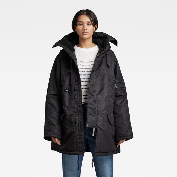 Air Force Parka Black G STAR US