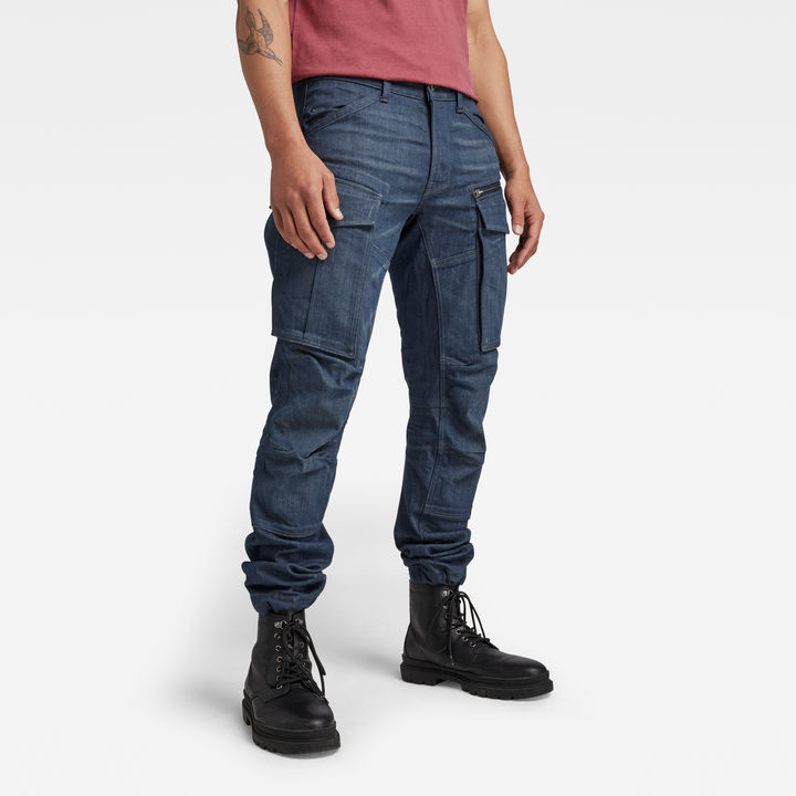 Rovic Zip 3D Regular Tapered Pants Dark blue G STAR US