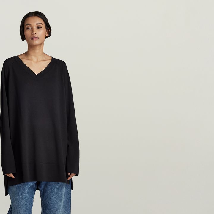 V neck star jumper cheap