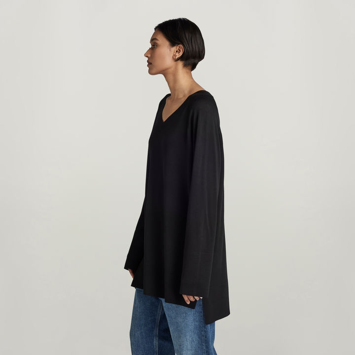 V neck star sweater 2025