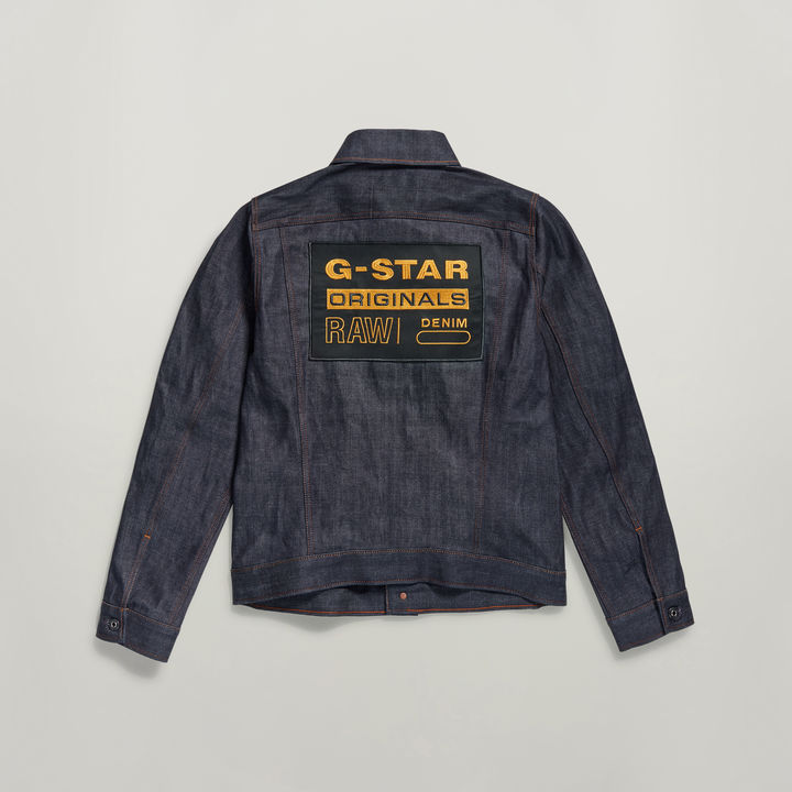 G star raw original denim jacket best sale